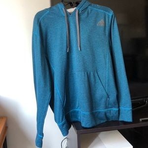 Adidas Clima Warm Turquoise Ultimate Hoodie